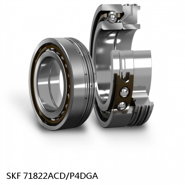 71822ACD/P4DGA SKF Super Precision,Super Precision Bearings,Super Precision Angular Contact,71800 Series,25 Degree Contact Angle