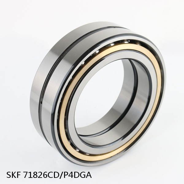 71826CD/P4DGA SKF Super Precision,Super Precision Bearings,Super Precision Angular Contact,71800 Series,15 Degree Contact Angle