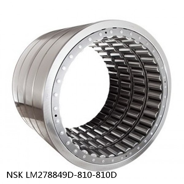 LM278849D-810-810D NSK Four-Row Tapered Roller Bearing