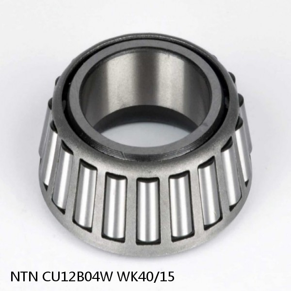 CU12B04W WK40/15 NTN Thrust Tapered Roller Bearing